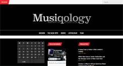 Desktop Screenshot of musiqology.com